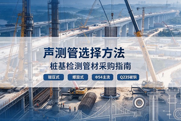 公主岭声测管选型标准