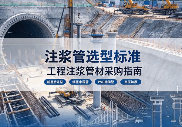 公主岭注浆管选型标准